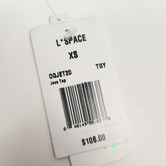 L*Space Jess Bikini Top in Tangy Orange Size XS NWT - Picture 4 of 5